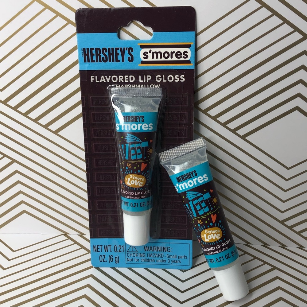 Hershey’s & Reese’s Milk Chocolate Peanut Butter Cup Flavor Lip Gloss Gift Set - Picture 13 of 15